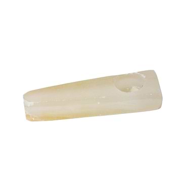 2-inch compact quartz stone oney smoking device gemstone pipe in a simple and classy look