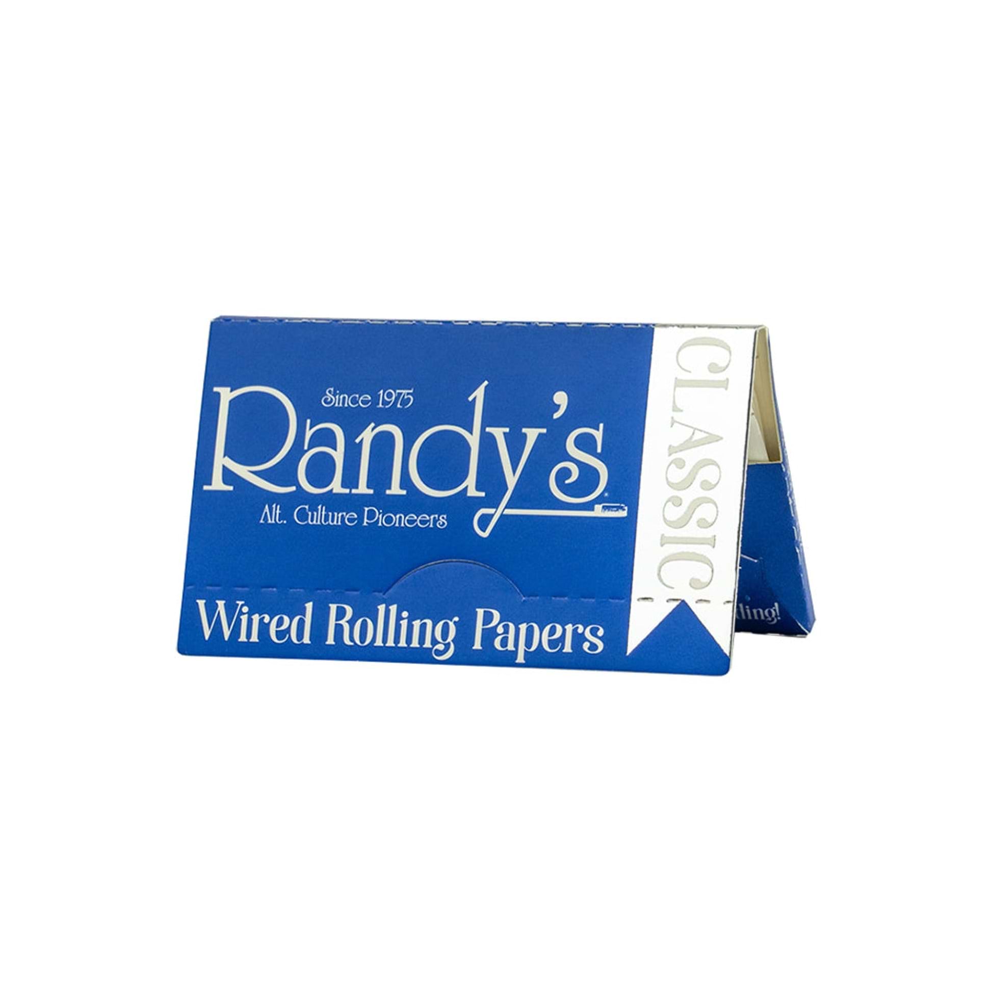 Randy's Wired Rolling Papers Classic Silver