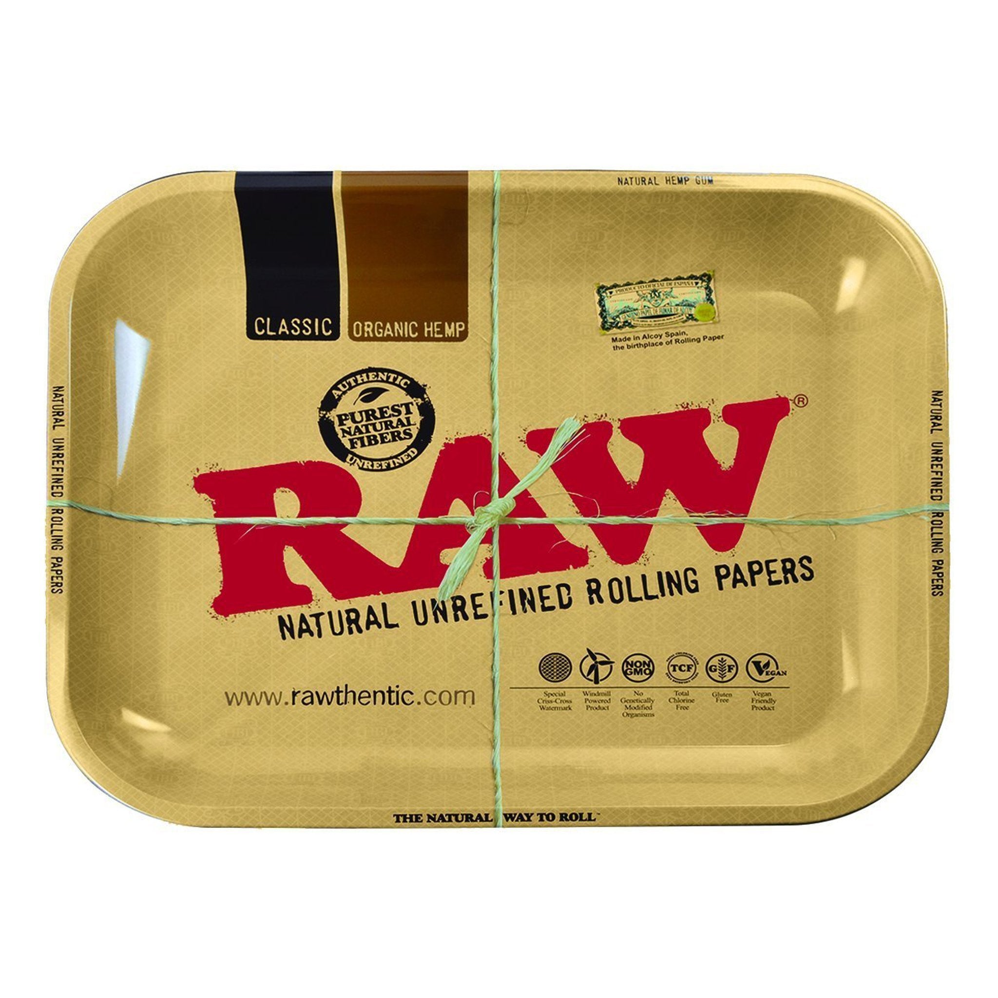 Raw Metal Rolling Tray XXL - 20in