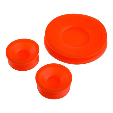 Silicone Bong Caps - 5in Red