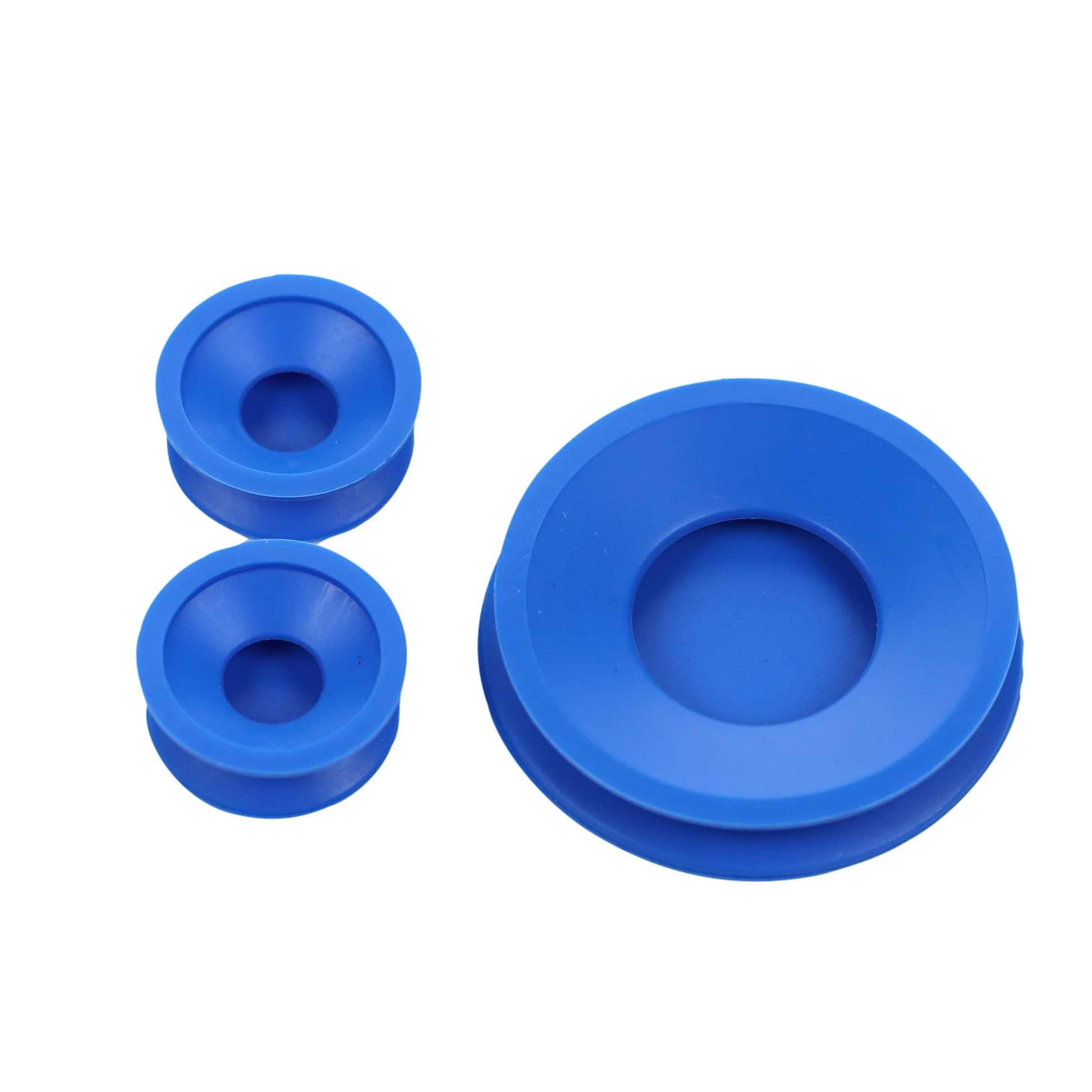 Silicone Bong Caps - 5in Blue