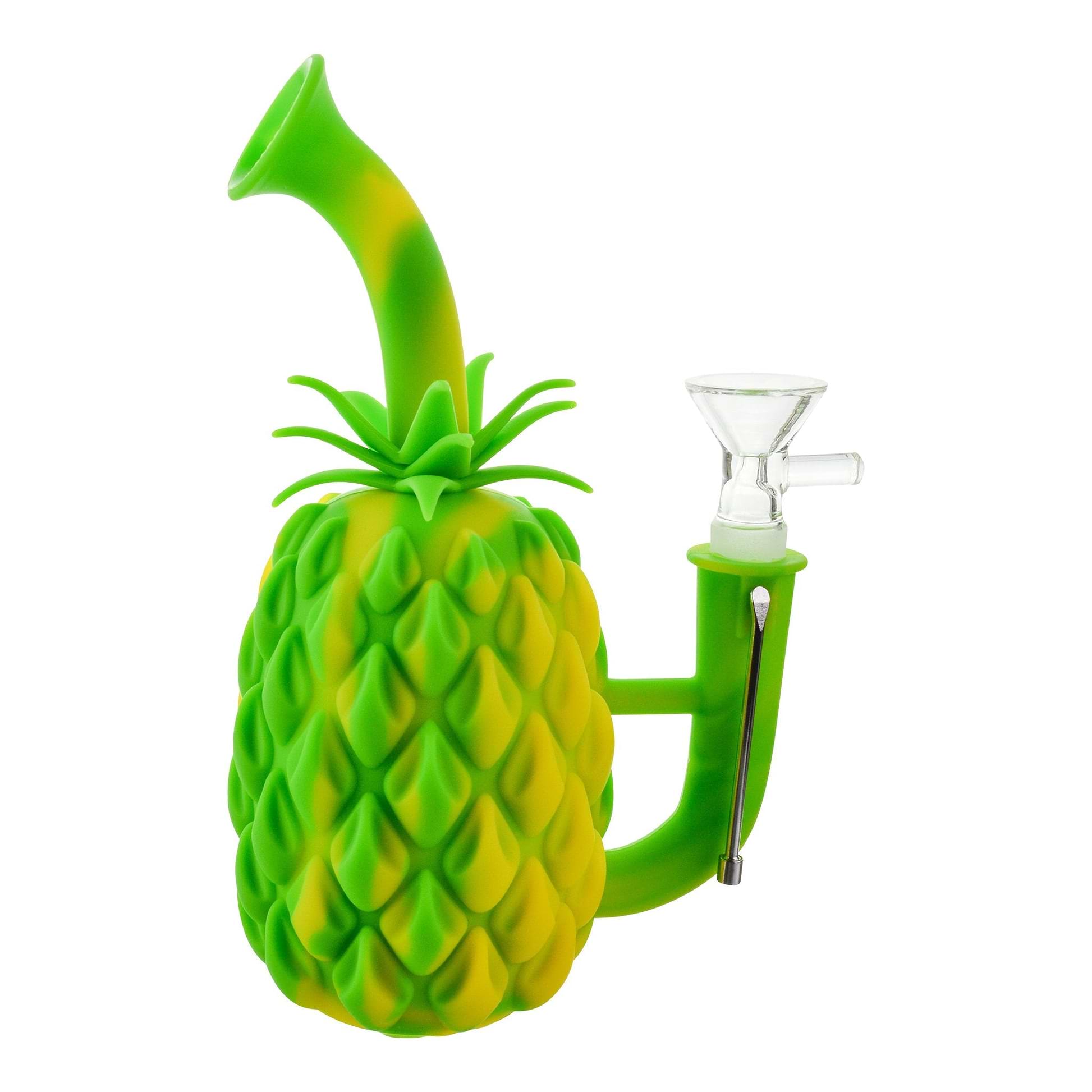 Silicone Pineapple Bong - 7.5in