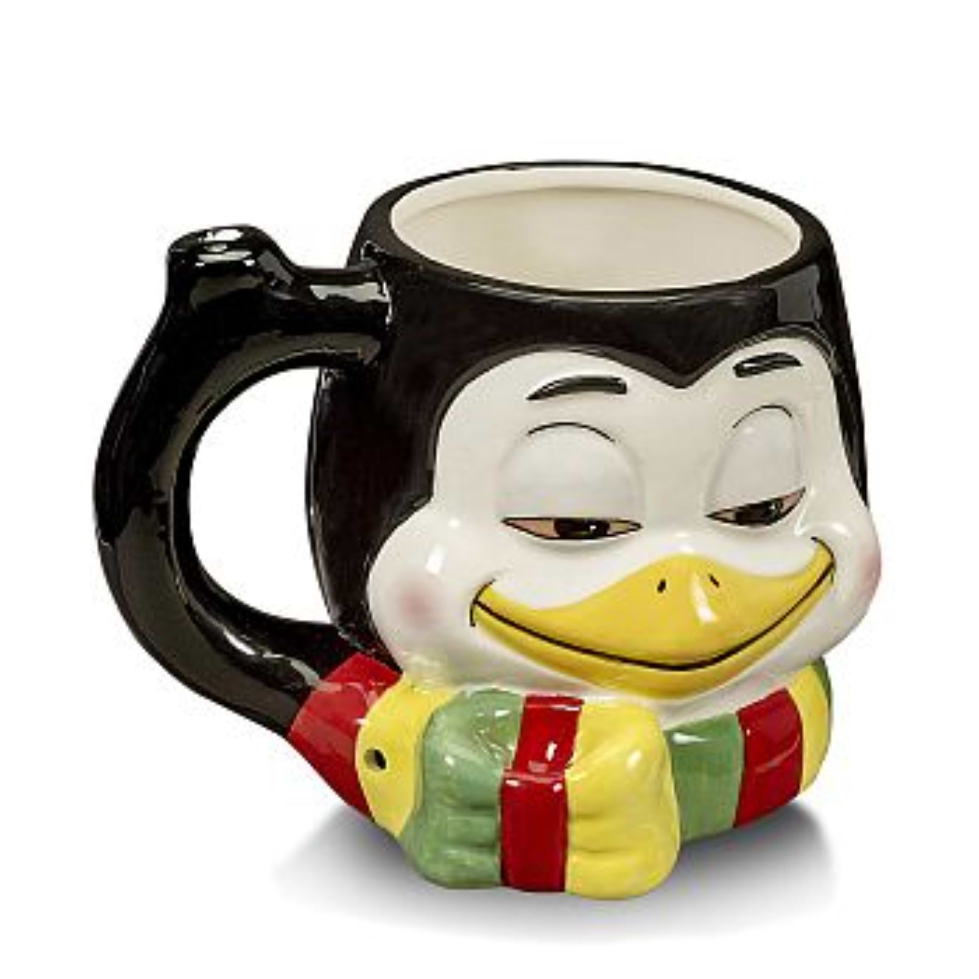 Smokeable Mug Pipe Chilly Penguin