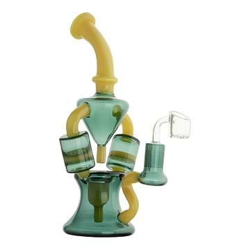 Spring Bud Recycler - 9in Yellow