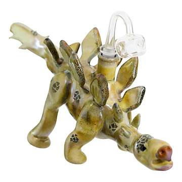 Stegosaurus Rips by Cleveland Flame Works Glass