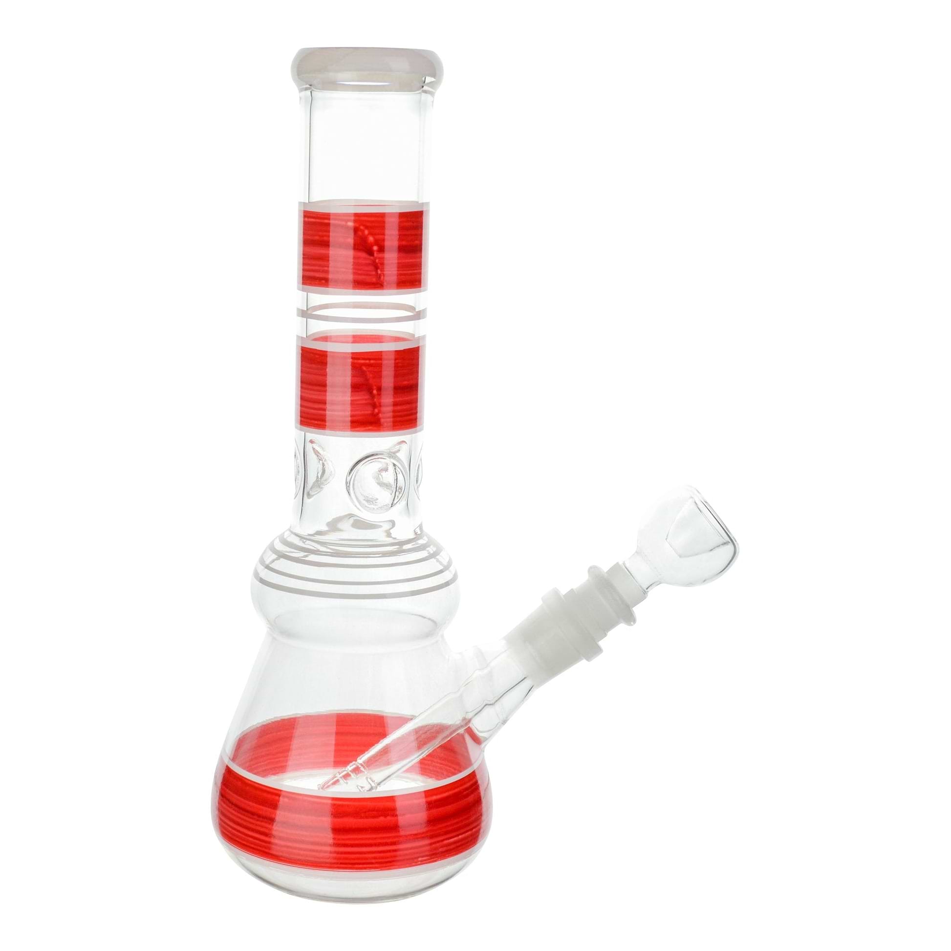 The Karate Bong - 10in Red