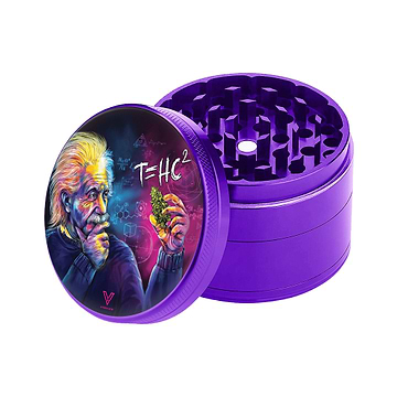 V Syndicate Sharp Shred T=HC2 Classic Grinder - 2in 63mm / 4 Piece / Purple