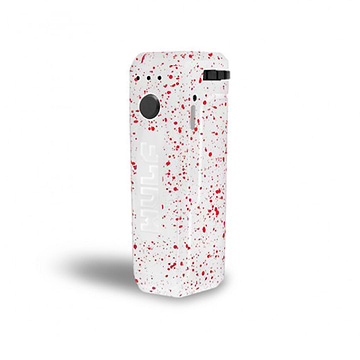 Wulf UNI Adjustable Cartridge Vape White Red Splatter