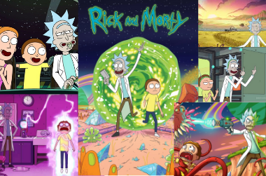 420 Rick and Morty Wallpaper