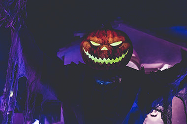 halloween pumpkin head jack o lantern