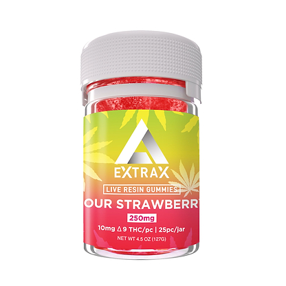 Extrax Resin Delta 9 Gummies - 250mg
