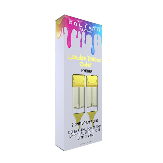 Extrax Goliath THC-B + Delta 8 Pods - 2 Pack