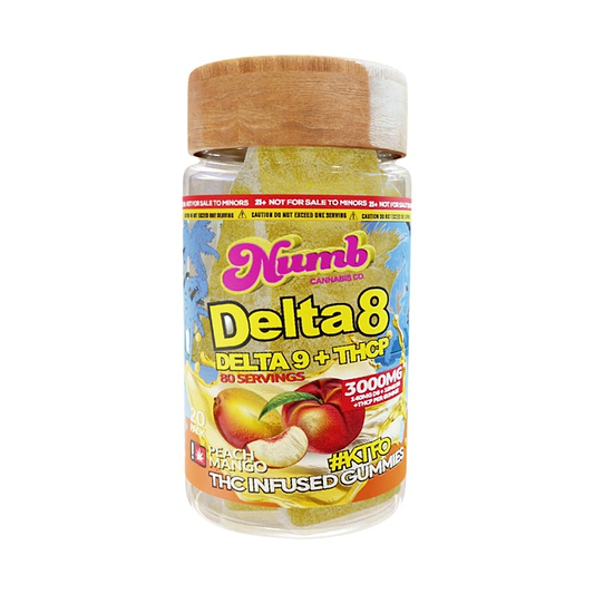 Numb Delta 8 Gummies - 3000mg