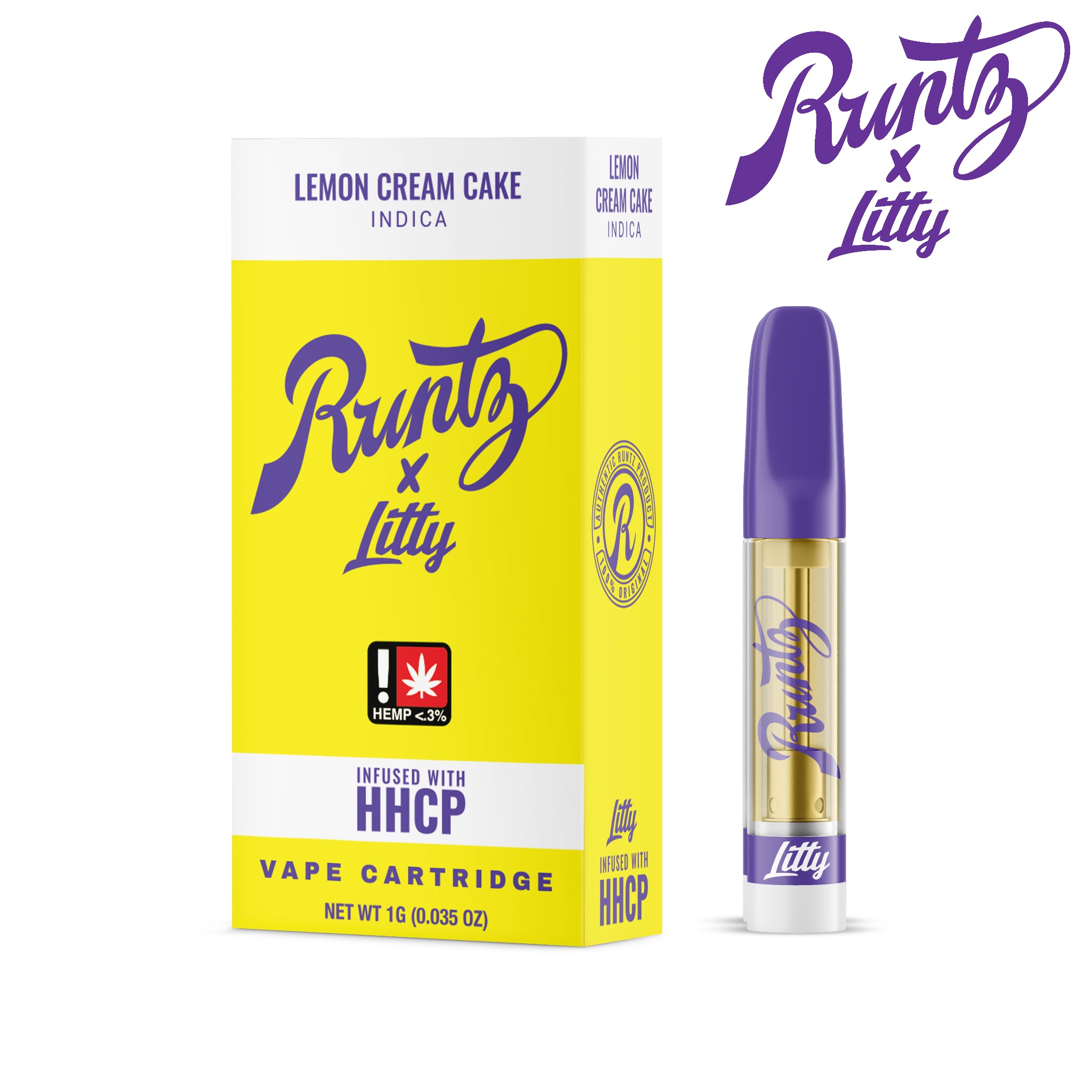 Runtz x Litty HHCP Cartridge - 1000mg