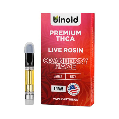 Binoid Live Rosin THC-A Cartridge - 1000mg