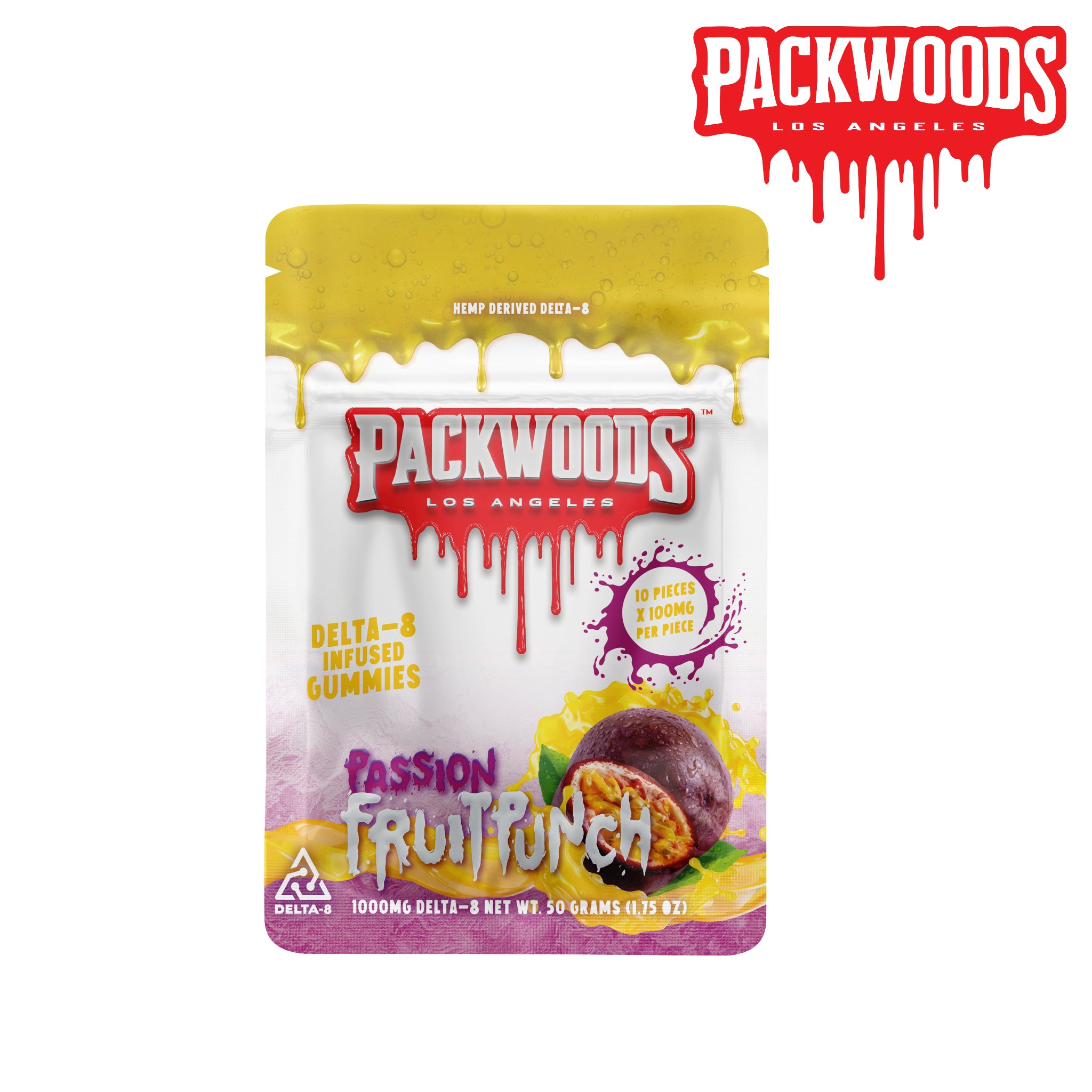 Packwoods Delta 8 Gummies - 1000mg