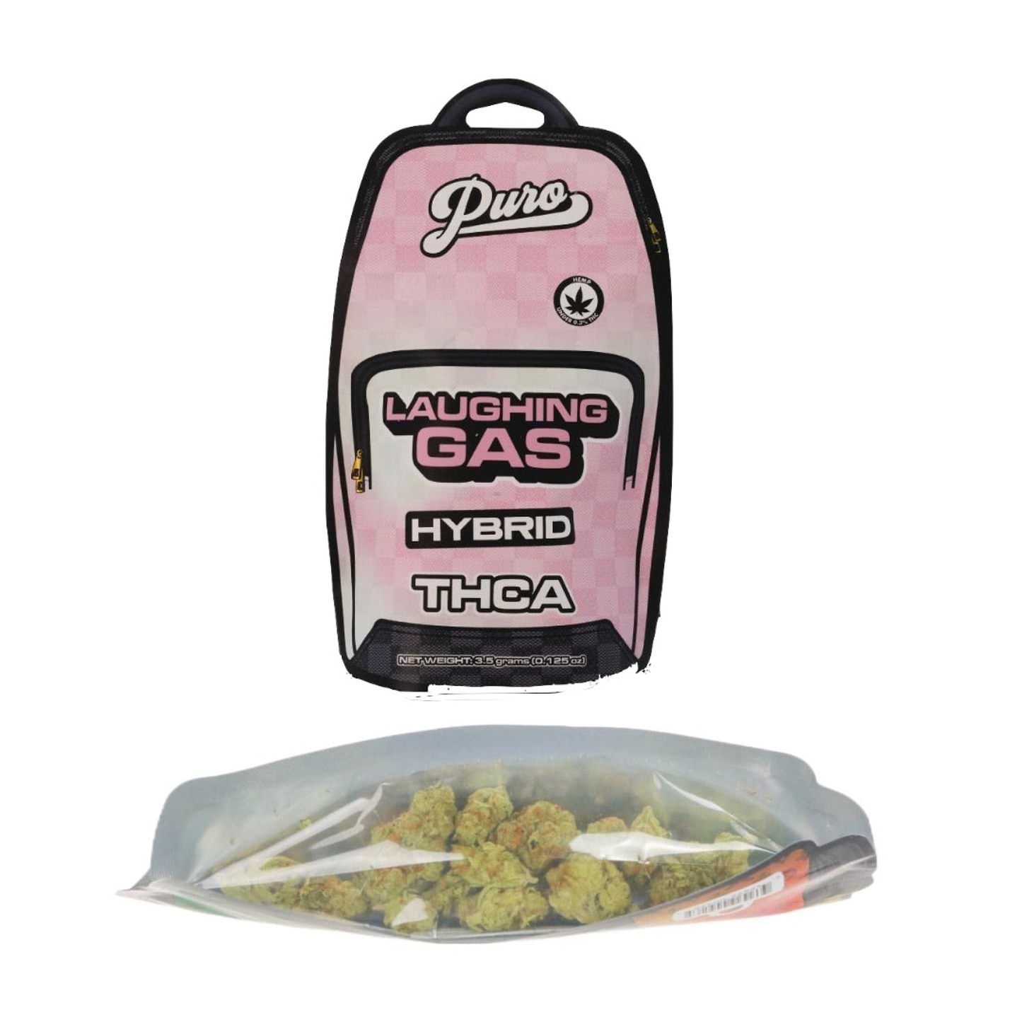 Puro Laughing Gas THC-A Flower - 3.5g