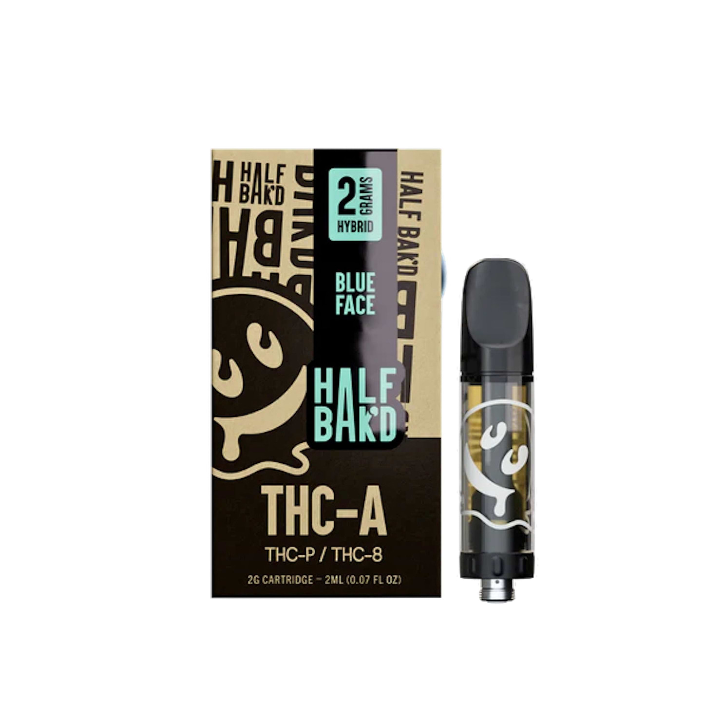 Half Bakd THC-A Cartridge - 2000mg