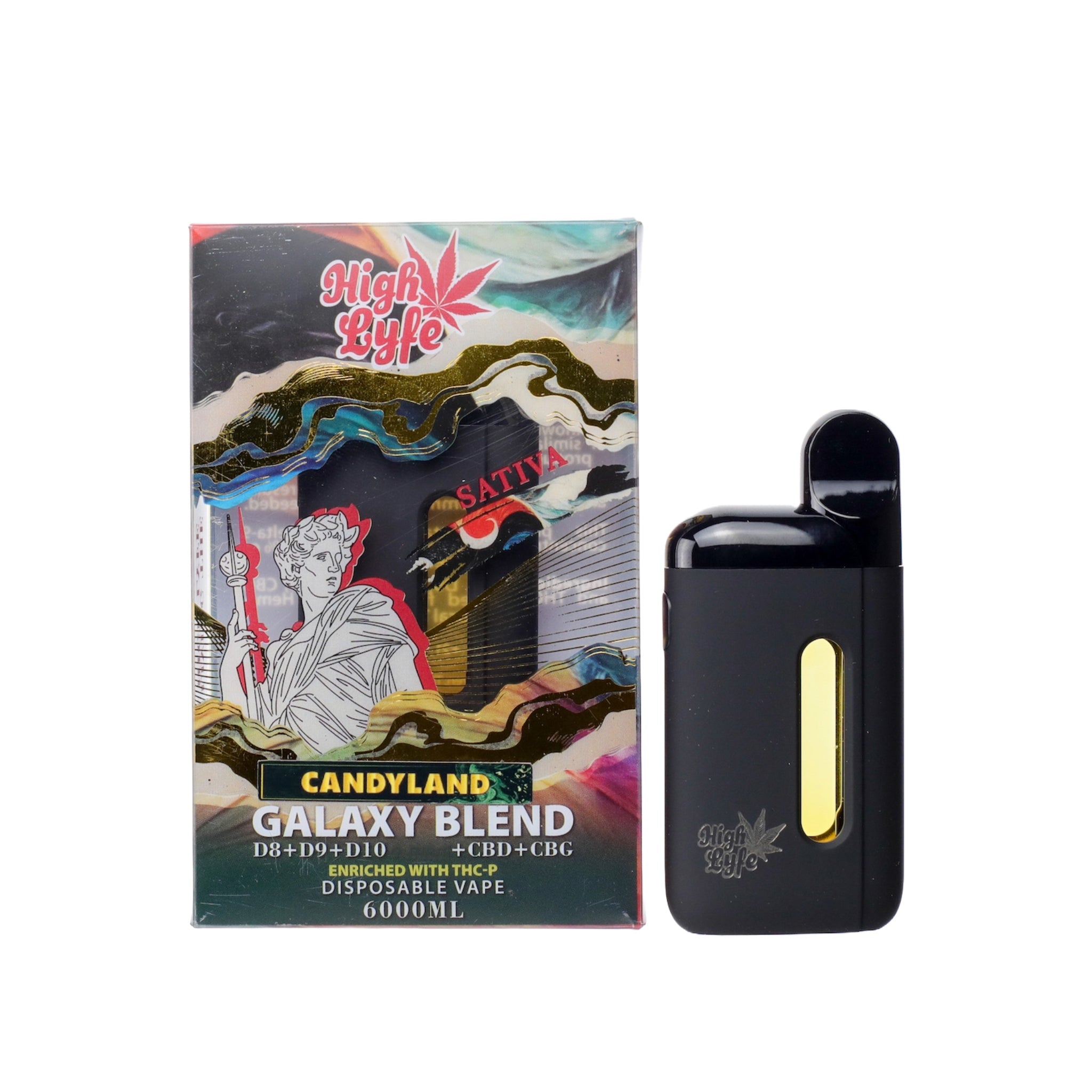 High Lyfe Galaxy Blend Vaporizer - 6000mg - Everything 420