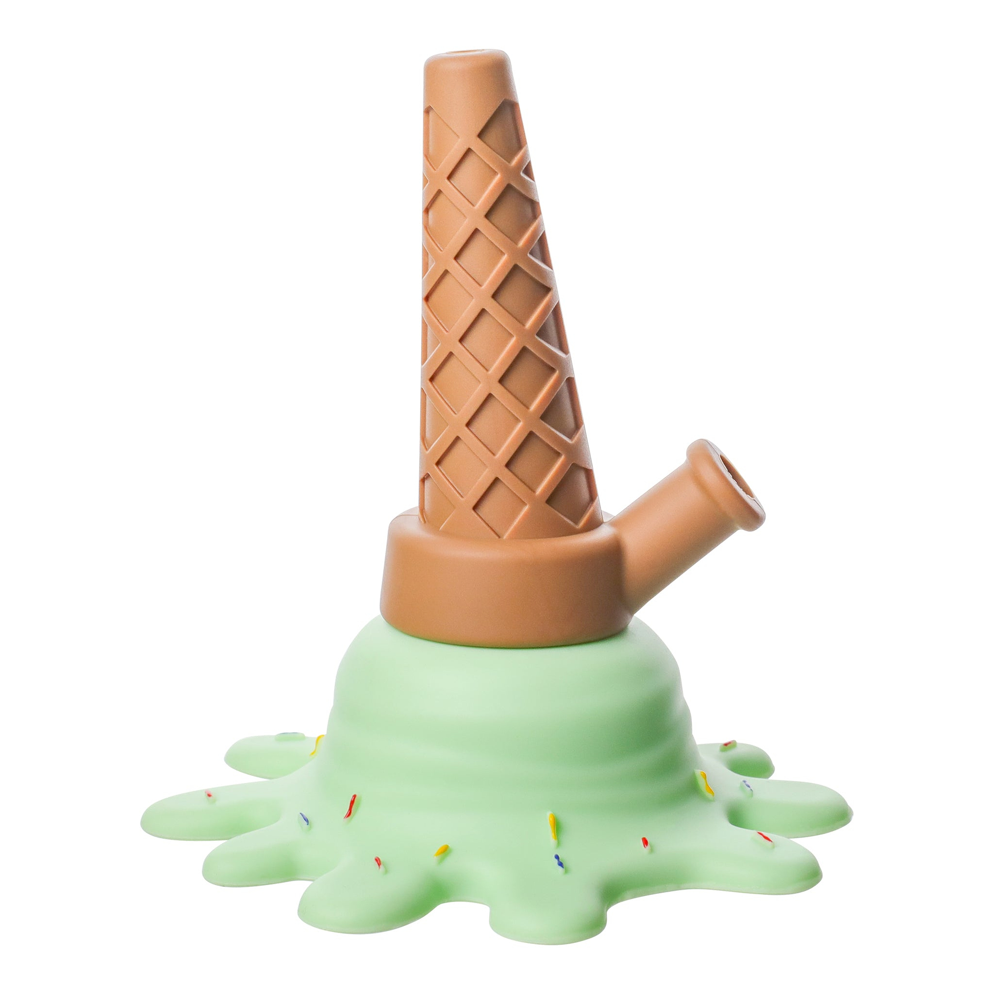 Ice Cream Cone 7 Silicone Bong