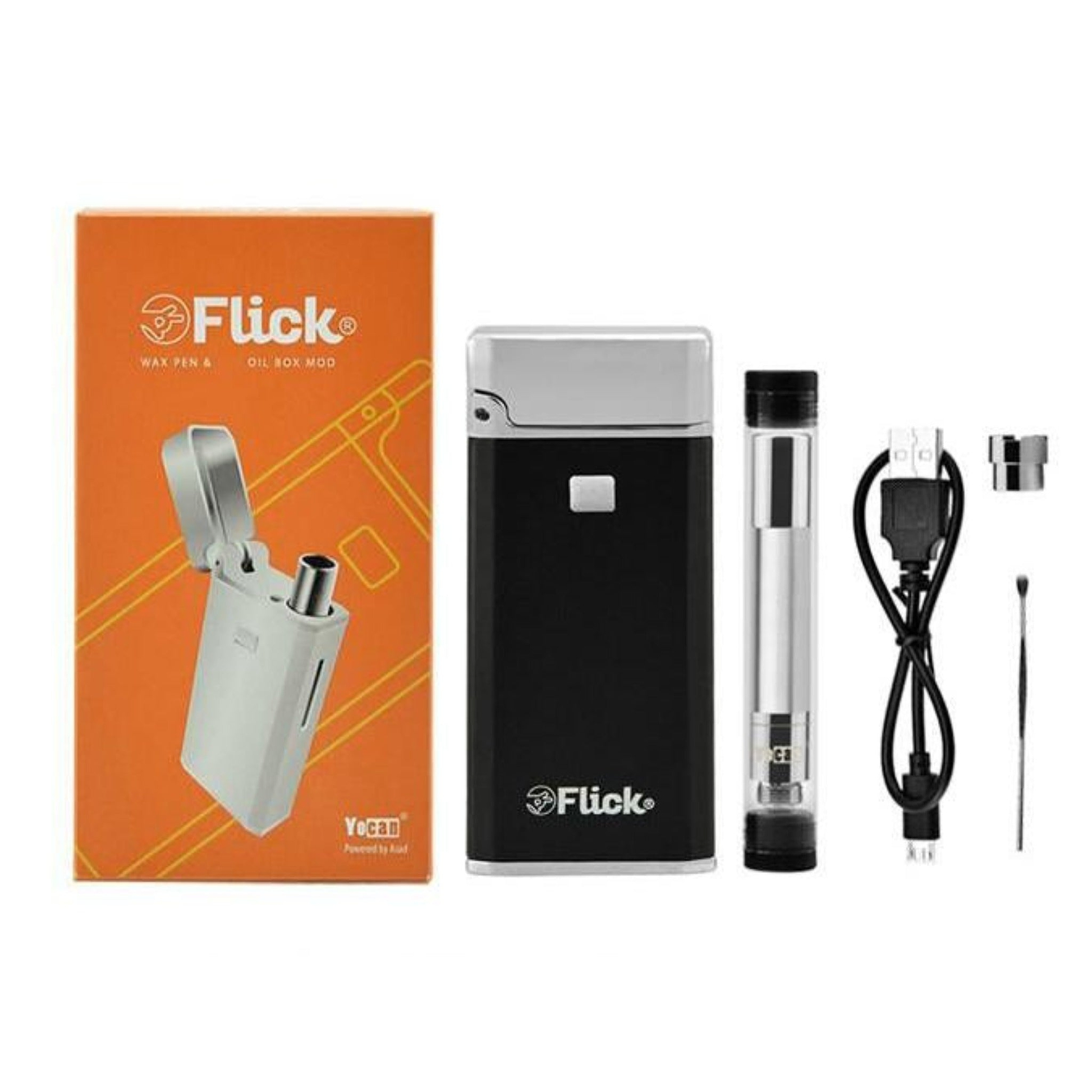 Yocan Flick 2 in 1 Vaporizer - Everything 420