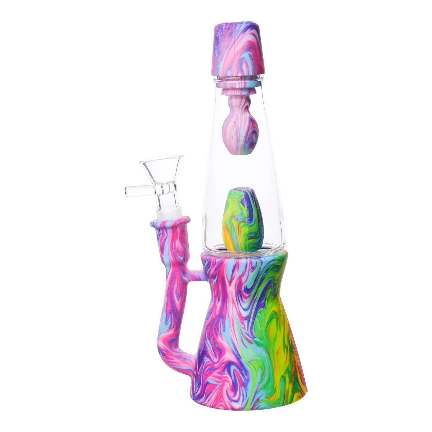 The Lava Perc Bong - 8in