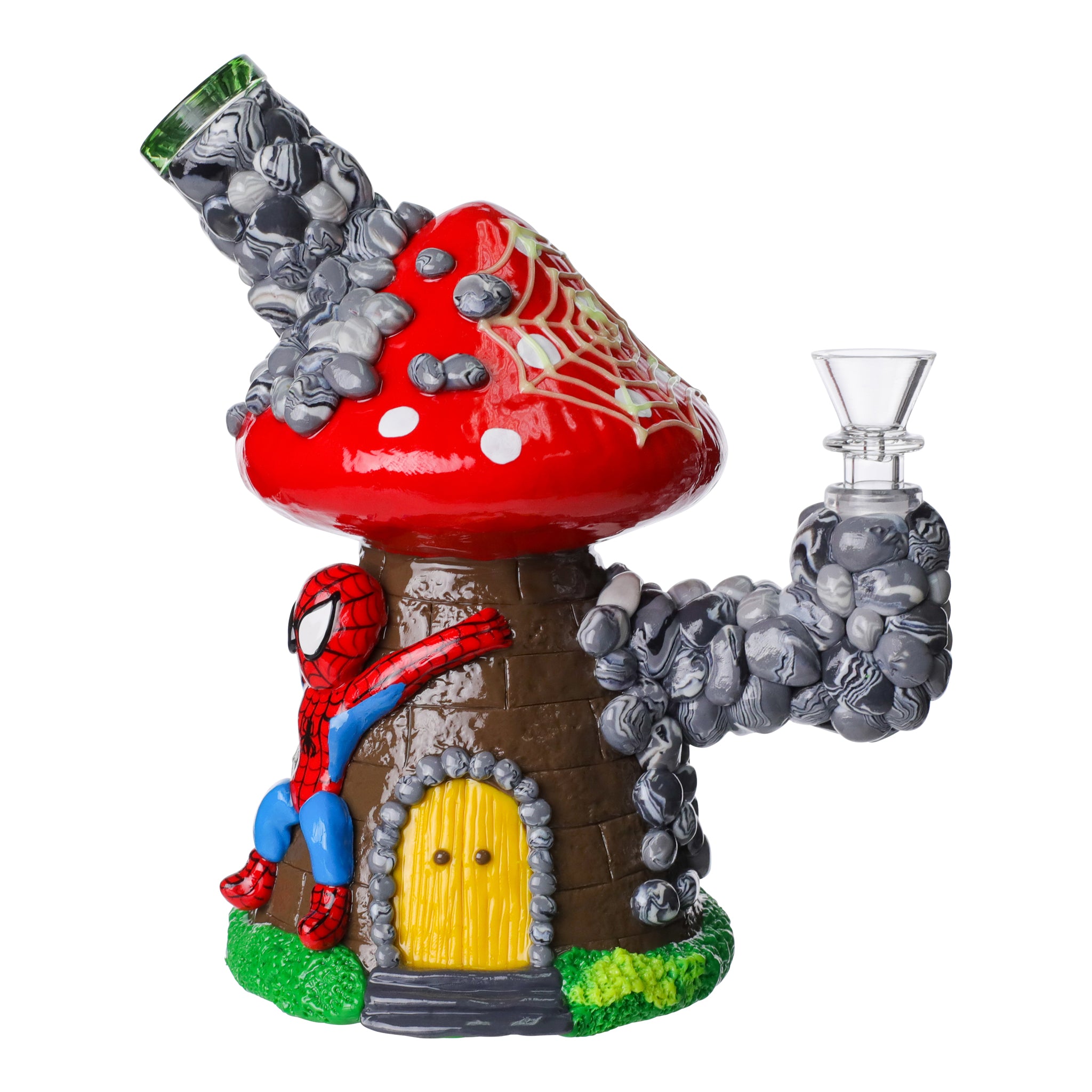 Magical Mushroom Mini Bong - 7in