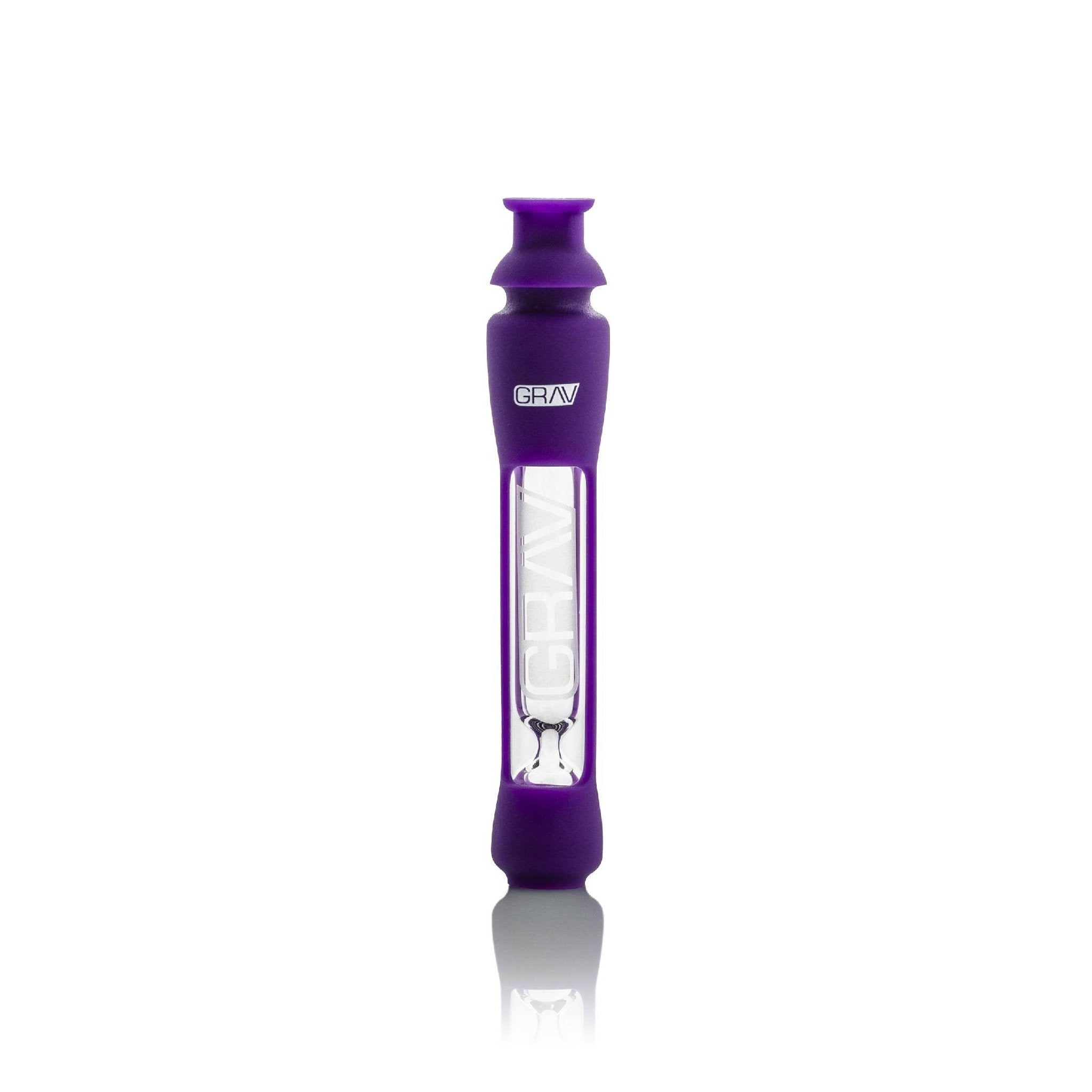12mm GRAV Taster with Silicone Skin - 4in Purple