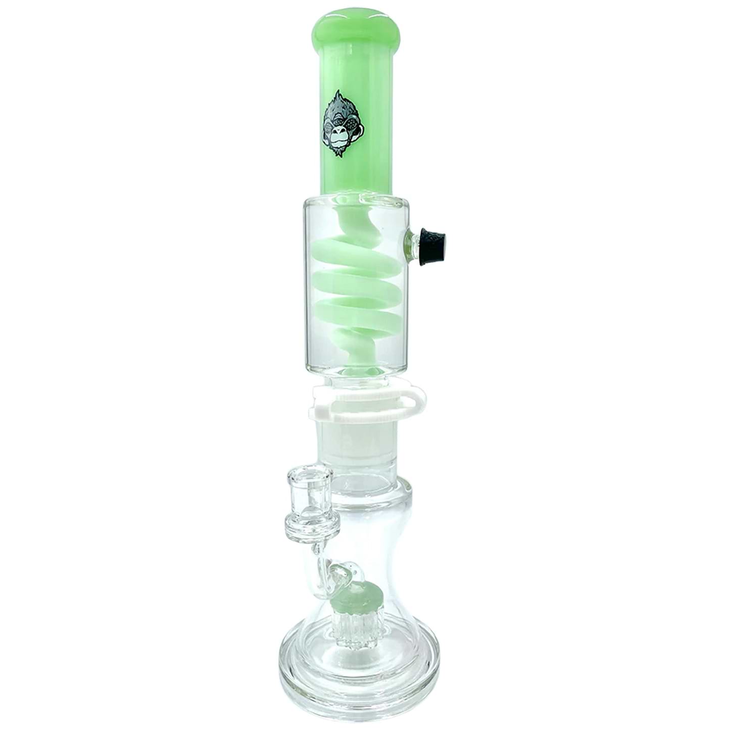 AFM Glass TX620 Glycerin Coil Bong - 16in
