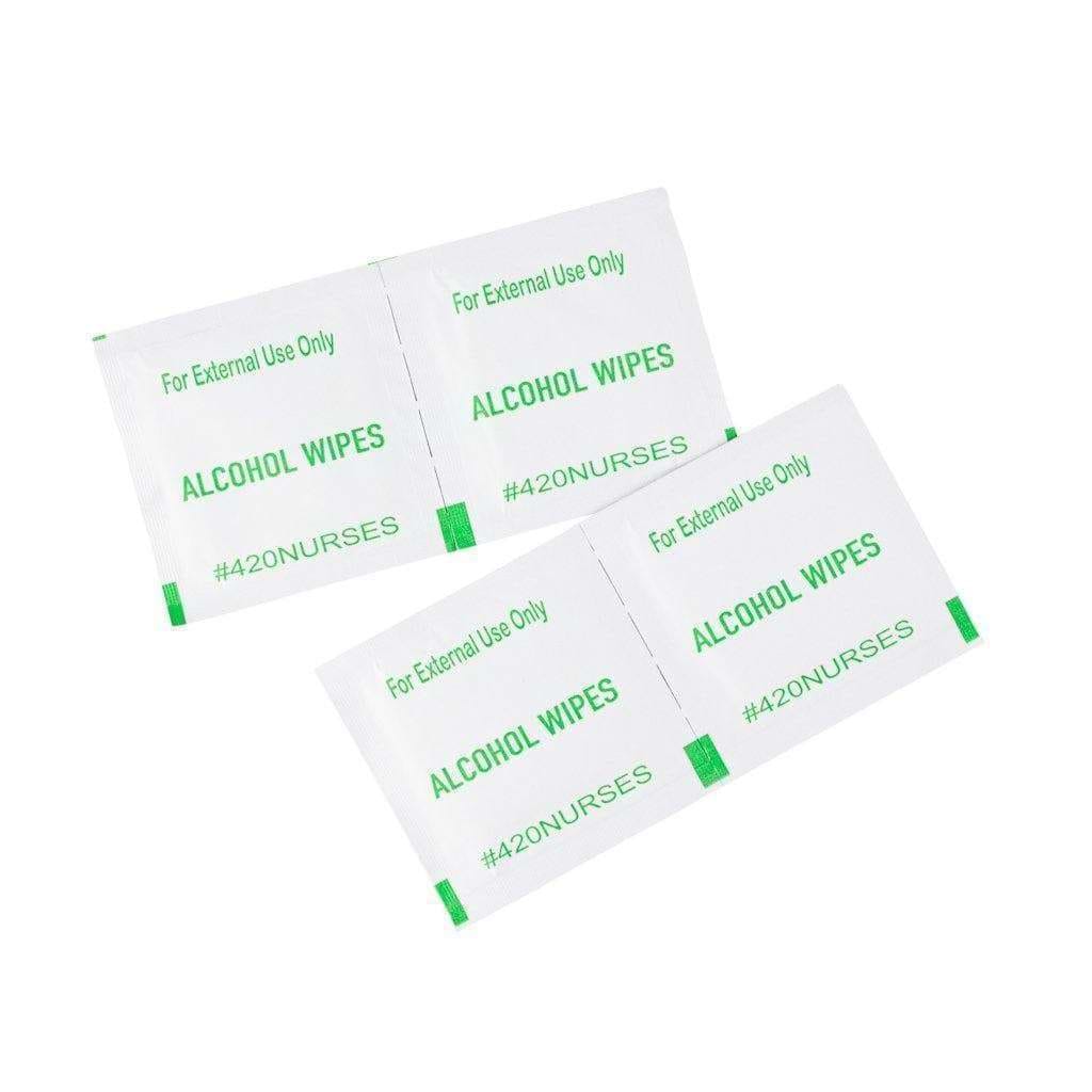 42 pieces of alcohol wipes smoking accessory cleaning item in easy-to-use look