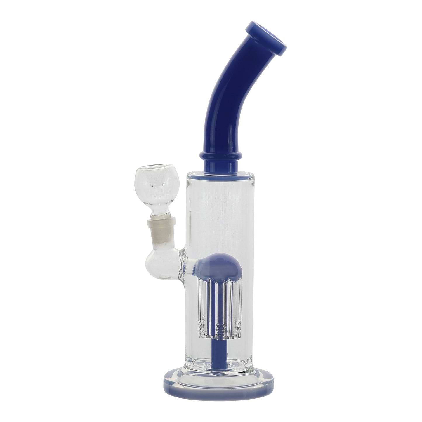 Ambient Colored Single Barrel Bong - 11in