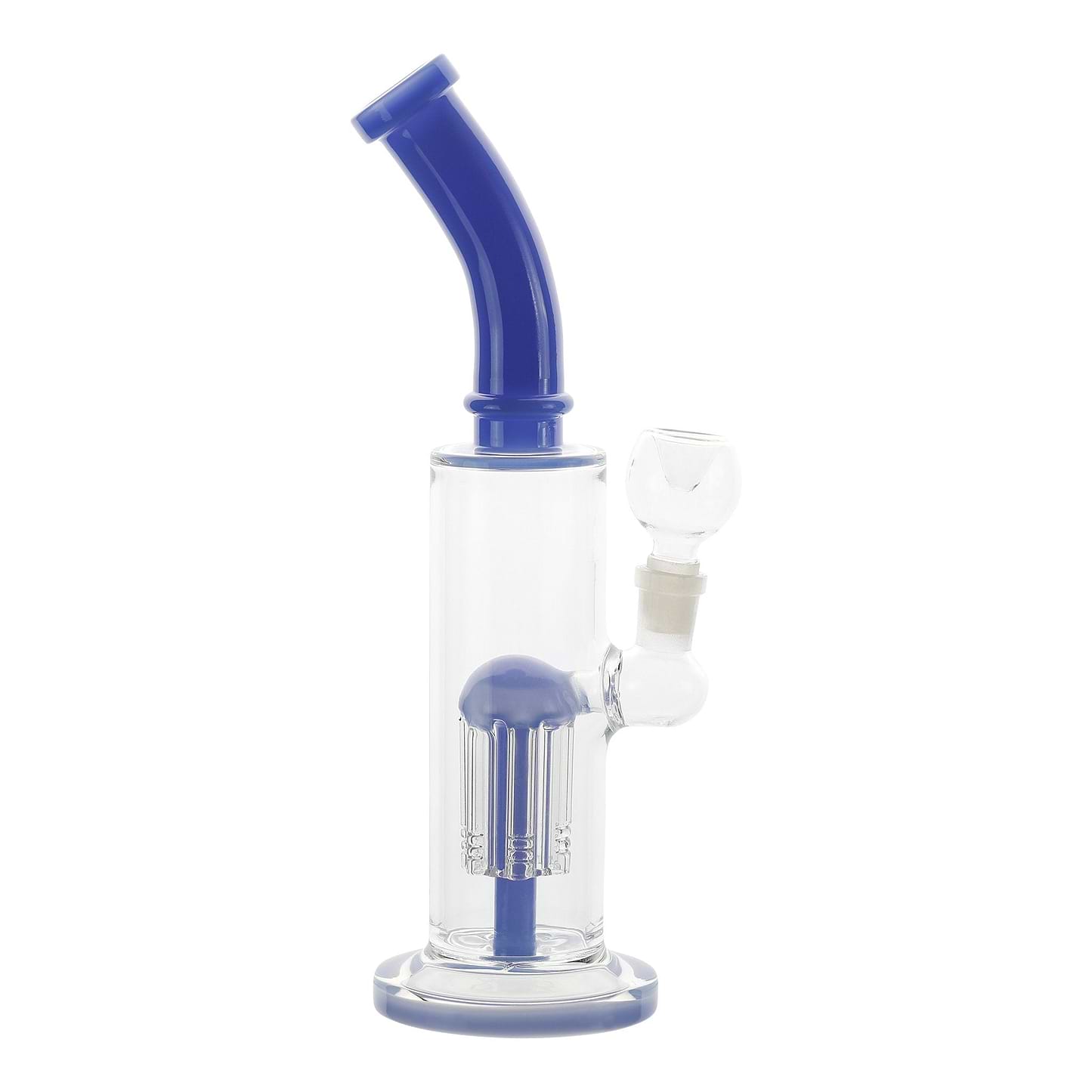 Ambient Colored Single Barrel Bong - 11in