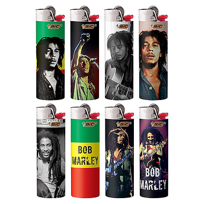 Bic Designed Lighter Bob Marley