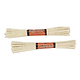 2 bundles extra-absorbent soft-tapered bristle pipe smoking device cleaners made of 100% cotton filler Smokin Clean logo