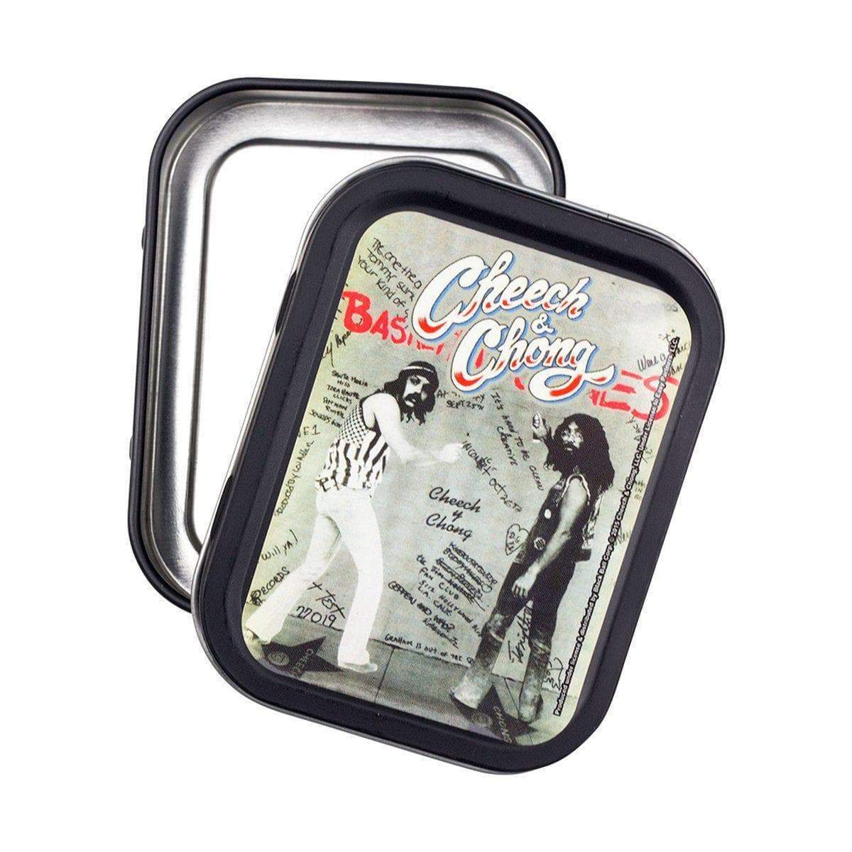 Cheech & Chong™ 40th Anniversary Red Rolling Tray - Small -SmokeDay