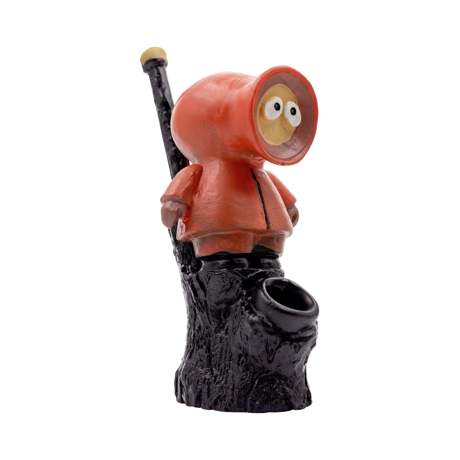 Cool hand-painted clay pipe smoking device figurine-like South park kenny design