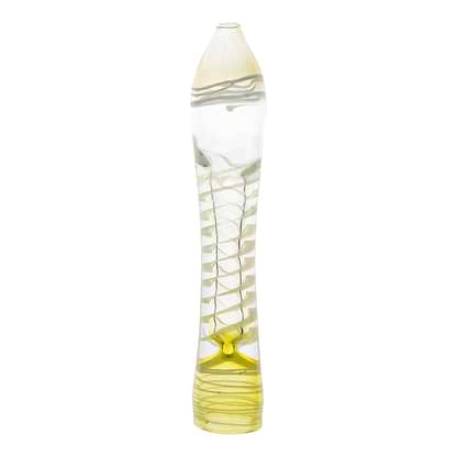 Easy-to-hold 3.5-inch compact multicolored glass oney smoking device glass pipe one hitter