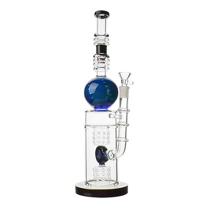 Colored Marble O Bong - 16in