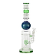 Colored Marble O Bong - 16in Green