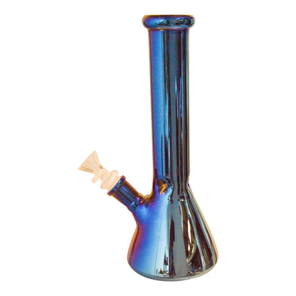 Colored Reflective Beaker Bong