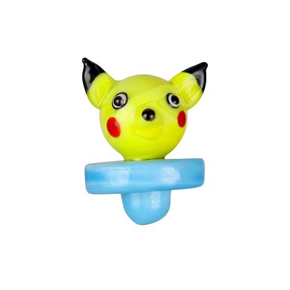 Disoriented Pikachu Carb Cap Light Blue