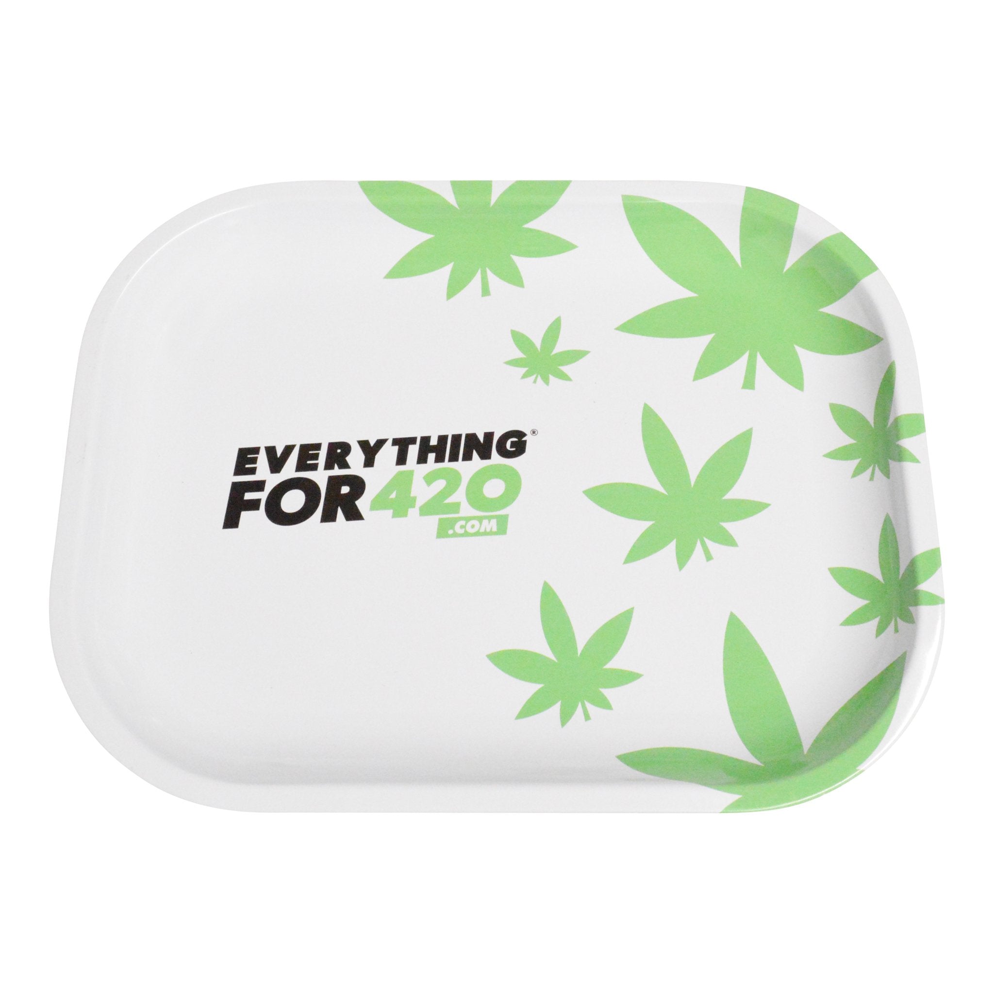 EF420 Metal Rolling Tray White / 7 Inches