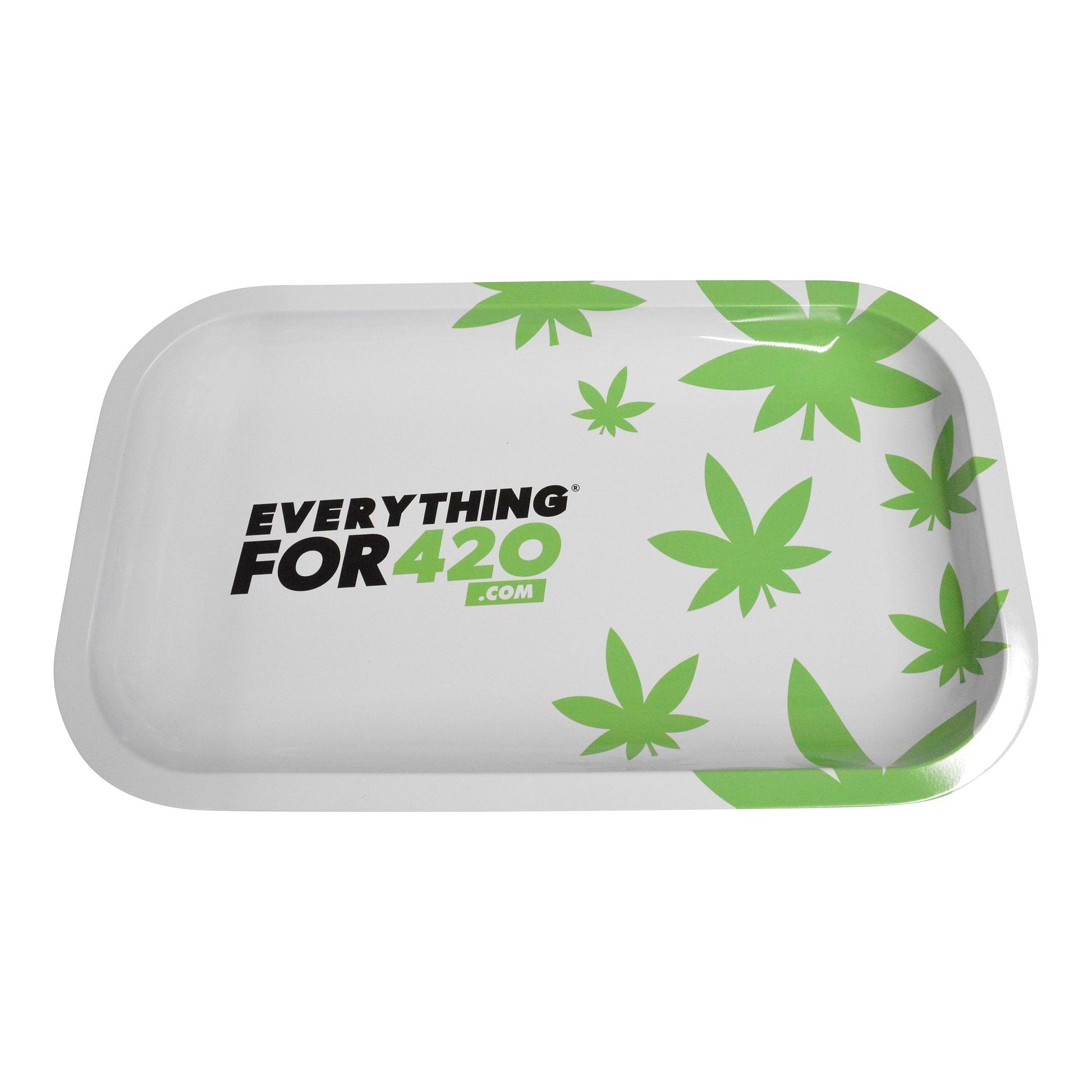 EF420 Metal Rolling Tray White / 11 Inches