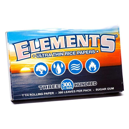 Elements Rolling Papers Big Pack - 300 Count 1 1/4