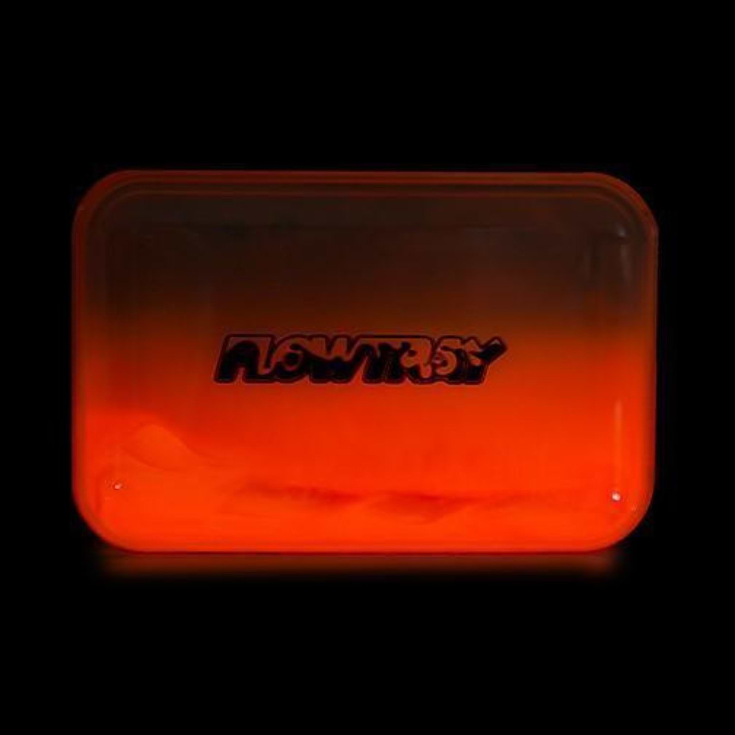 FlowTray Glow In the Dark Rolling Tray - 9.5in