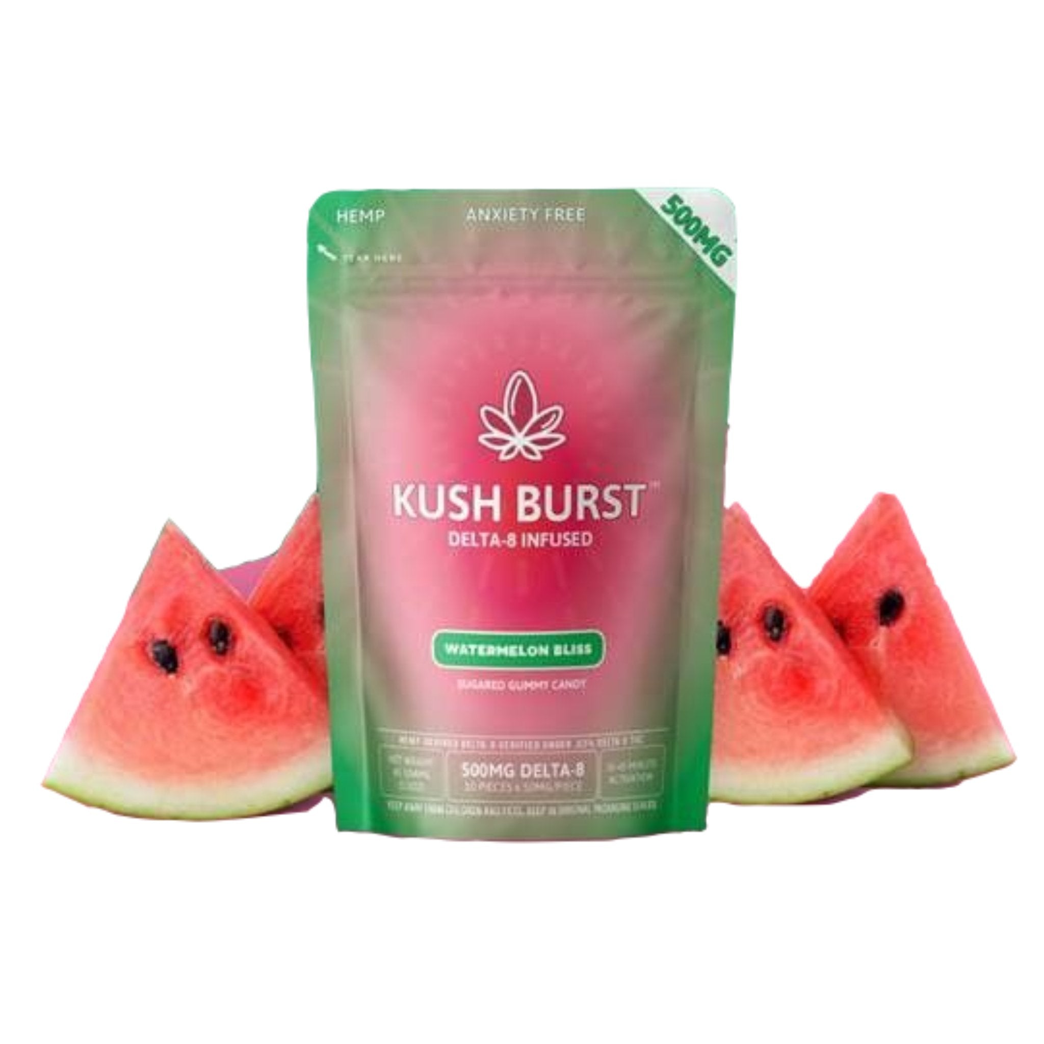 Fresh Farms Delta 8 Kush Burst Gummies - 500mg 500mg / Watermelon Bliss