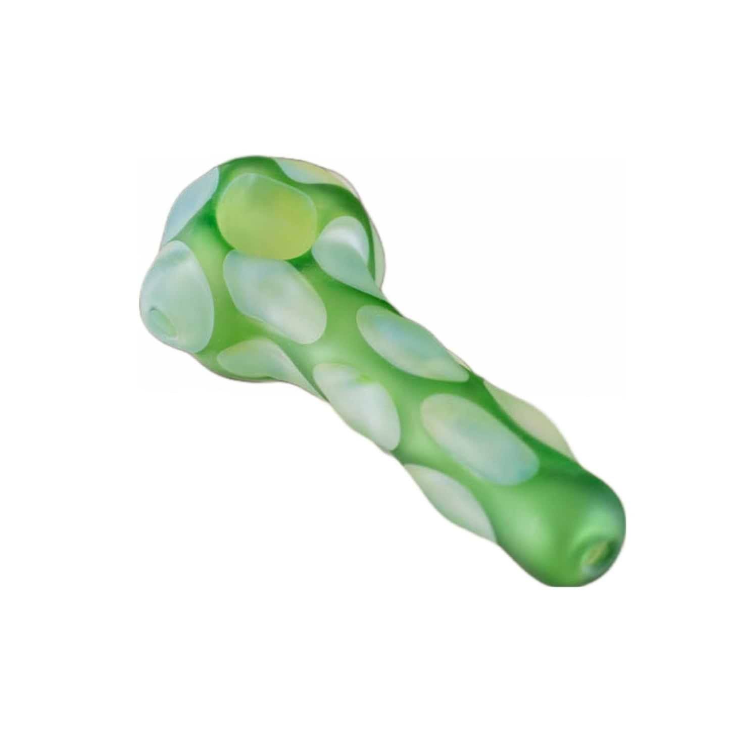 Frosted Bumpy Spoon Pipe - 4.5in