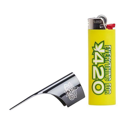 Multipurpose kasher lighter accessory fit most lighters with sleek style and Everything For 420 print