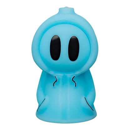 Glowing Ghost Guy Pipe - 5in Blue
