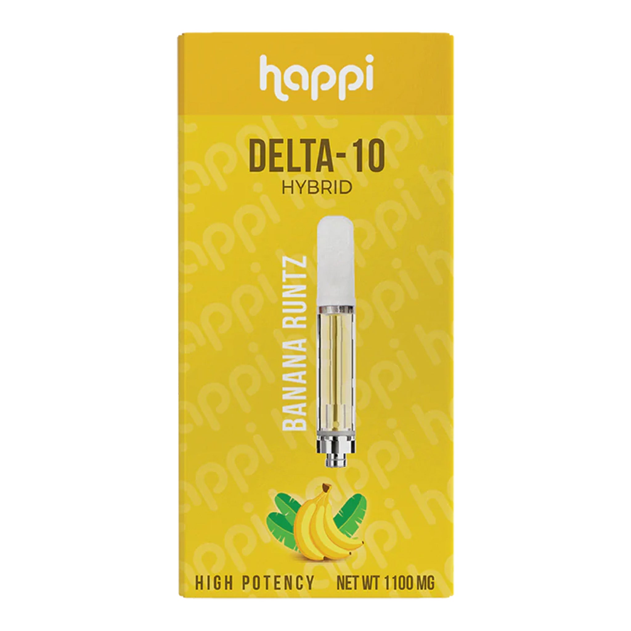 Happi Delta 10 Cartridge - 1100mg Banana Runtz